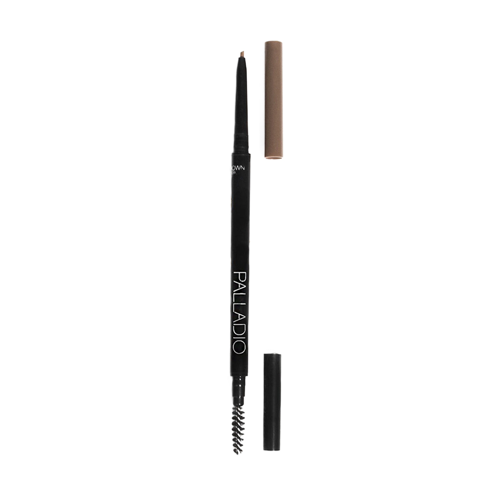 Олівець для брів Palladio Brow Definer Micro Pencil, MBR02 Medium Brown, 0.045 г